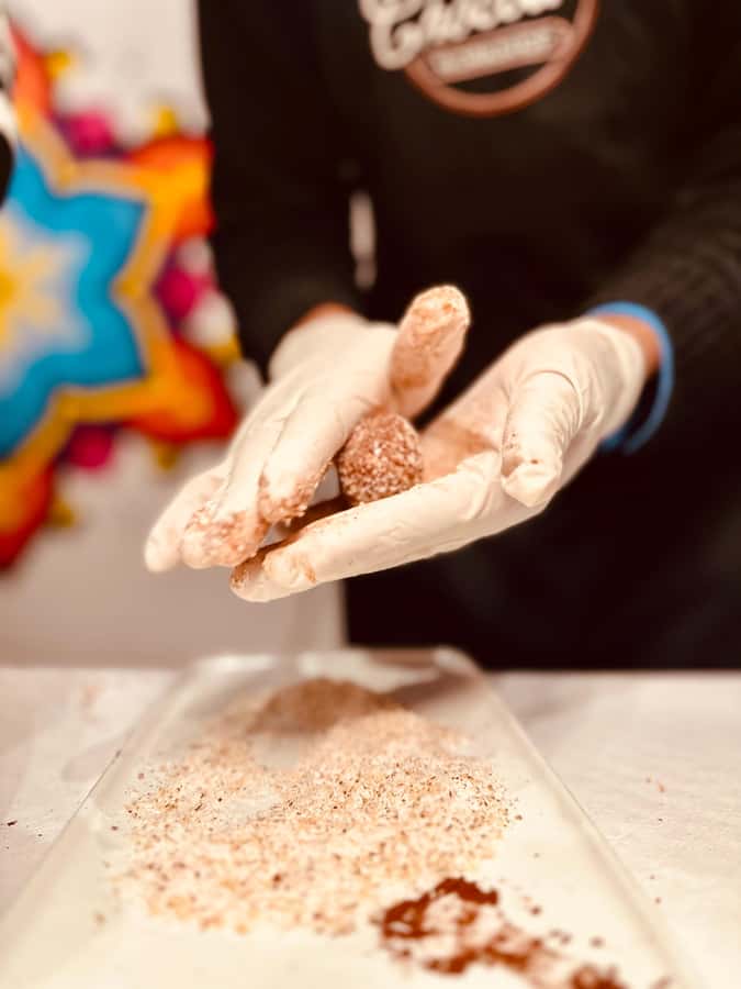 1.5h Cusco Chocolate Workshop - Truffles & Hot Chocolate - The class flow: from recipe lesson to fridge-set truffles