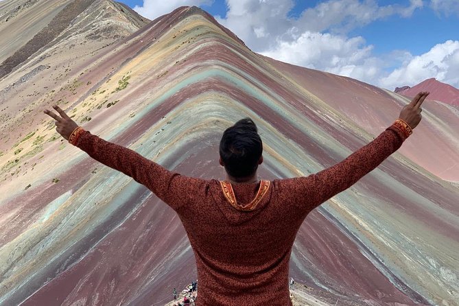 Colorful Mountain In The Cusco Region - Getting out of Cusco: the early drive and Cusipata breakfast stop