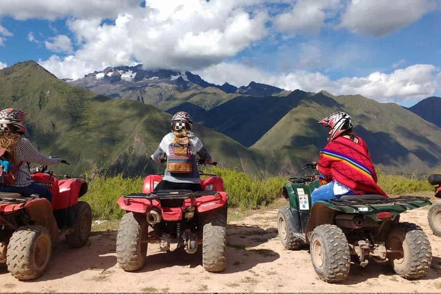 Cusco: Aventura Cuatrimoto en Moray y Salineras medio dia - The first long Maras quad ride: where the adrenaline lives