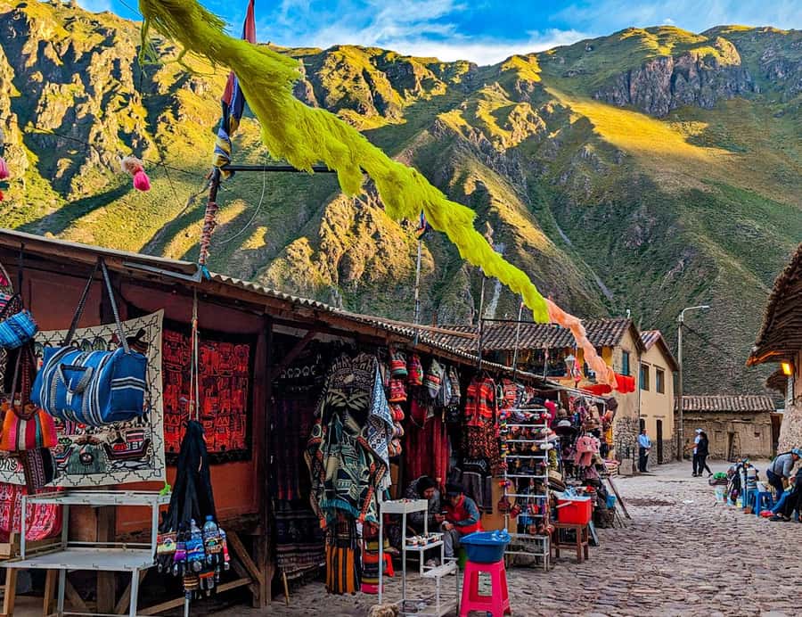 Cusco:Chinchero,Moray & Salt Mines drop-off in Ollantaytambo - Ollantaytambo: the 200+ steps to the fortress viewpoint