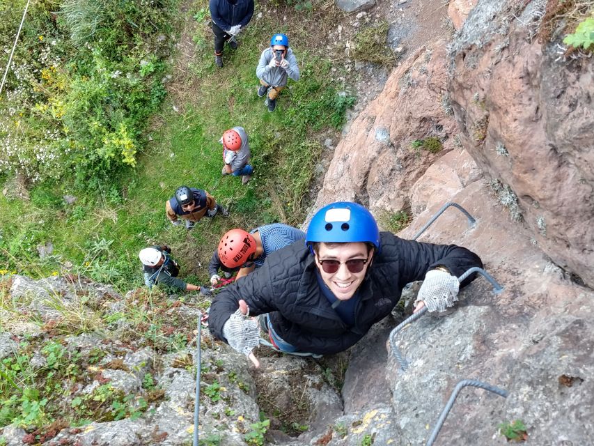 Cusco: Extreme Sky Bike and Rappelling Adventure - The 15-meter strength climb and photo moments you’ll actually use