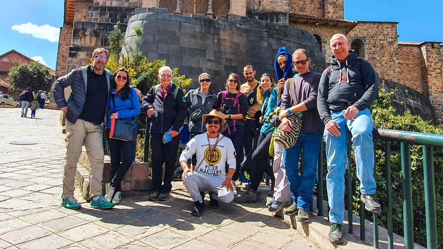 Cusco: Historic Walking Tour with Pisco Sour and Music Show - Temple of Manco Capac and your included drink finish