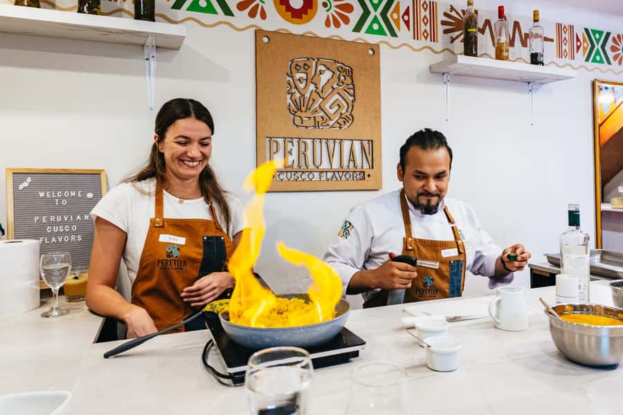 Cusco: Peruvian Cooking Class, Cocktails & Local Market Tour - San Pedro Market to the Historic-Center Studio: How the Timing Works