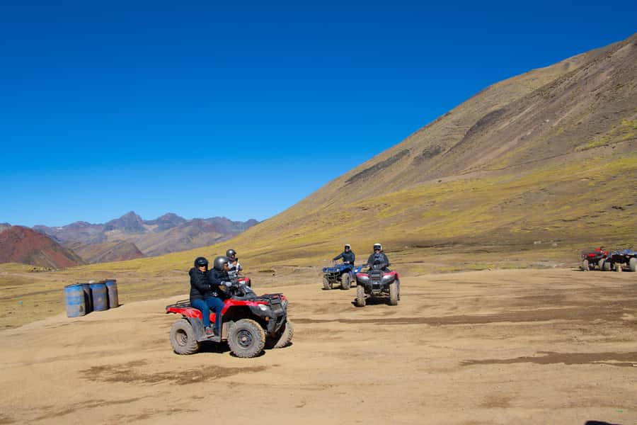 Cusco: Rainbow Mountain ATV Tour with Breakfast & Lunch - ATV base orientation: practice first, then take off