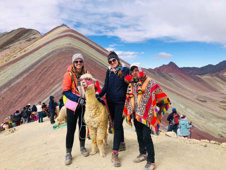 Cusco: Rainbow Mountain Horseback Riding Tour + lunch - At the top: scenery time, photos, and the cold you can’t ignore