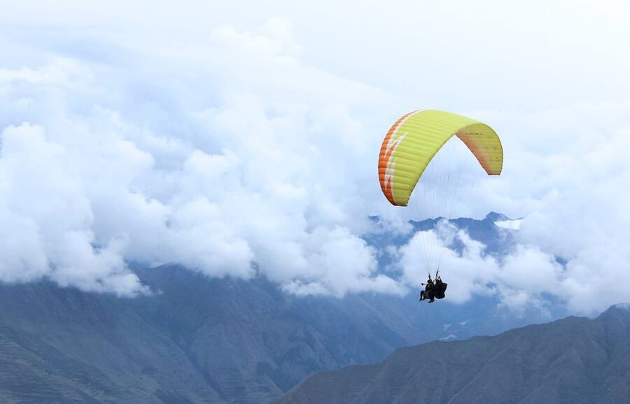 Cusco: Tandem Paragliding in The Sacred Valley of The Incas - The landing: controlled, a bit dramatic, then you’re back on solid ground