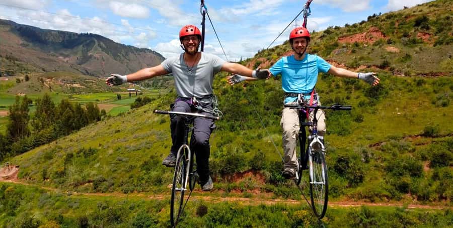 Cusco: Via Ferrata, Skybike, and Rappel Adventure - Cusco pickup to Cachimayo: the day starts easy