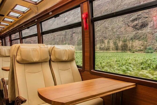 Excursion to the Sacred Valley and Machu Picchu by Panoramic Train - What the included train options mean for your comfort
