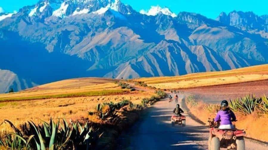 from Cusco: Atv Tour Maras, Moray, and Salt Mines - Getting up to speed fast: closed-track practice before the route