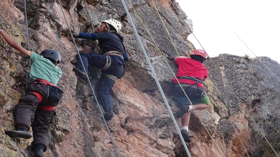 From Cusco: Balcony of the Devil Rock Climbing - The pre-climb gear briefing: the part that makes or breaks confidence