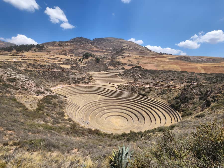From Cusco: Chinchero, Moray, Maras and Ollantaytambo - Moray’s Circular Terraces: An Inca Agricultural Lab