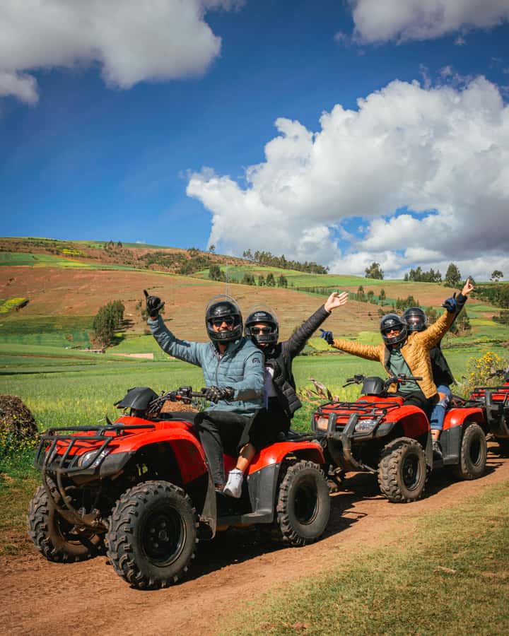 From Cusco: Quad bike tour Moray and Salt Mines - The Sacred Valley drive: built-in photo moments on the way
