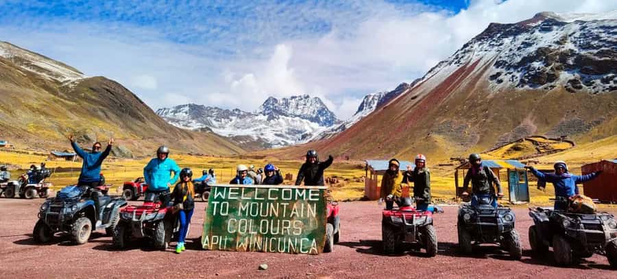 From Cusco: Rainbow Mountain in ATV Quad Bikes + meals - Photo-stop strategy: getting the colors without rushing
