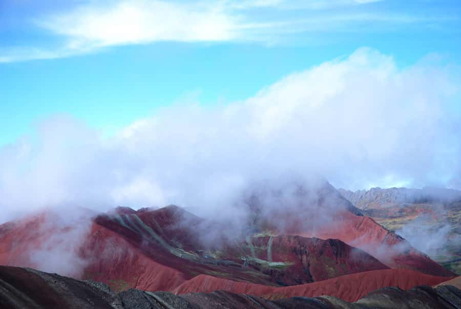 From Cusco: Vinicunca Mountain of Colors Excursion + Ticket - Descent back to Llaqto: 1.5 hours that goes faster than you think