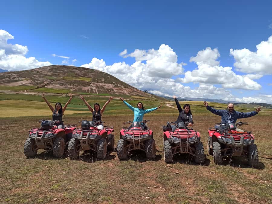 From Cuzco: Salt Mines and Moray Ruins ATV Adventure - ATV time in the Sacred Valley: the ride to the Salt Mines