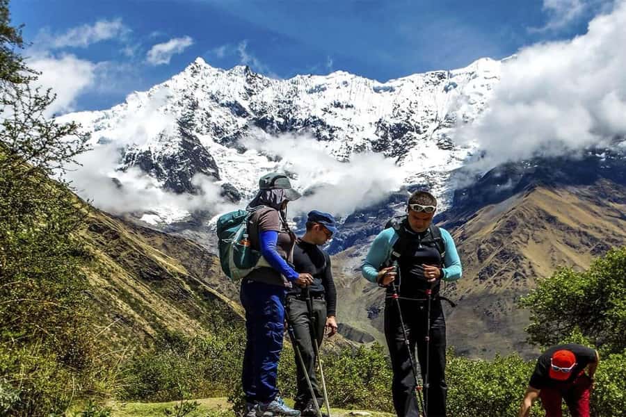 "Glamping Sky Lodge Domes" 2-Day Humantay Lake & Salkantay - Day 2 starts with the uphill push to the Salkantay pass