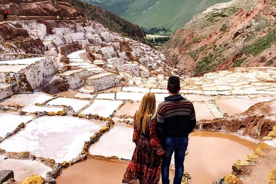 Half day tour: Maras Salt Mines and Moray Terraces - Maras Salt Mines: walking the evaporation terraces and learning salt extraction