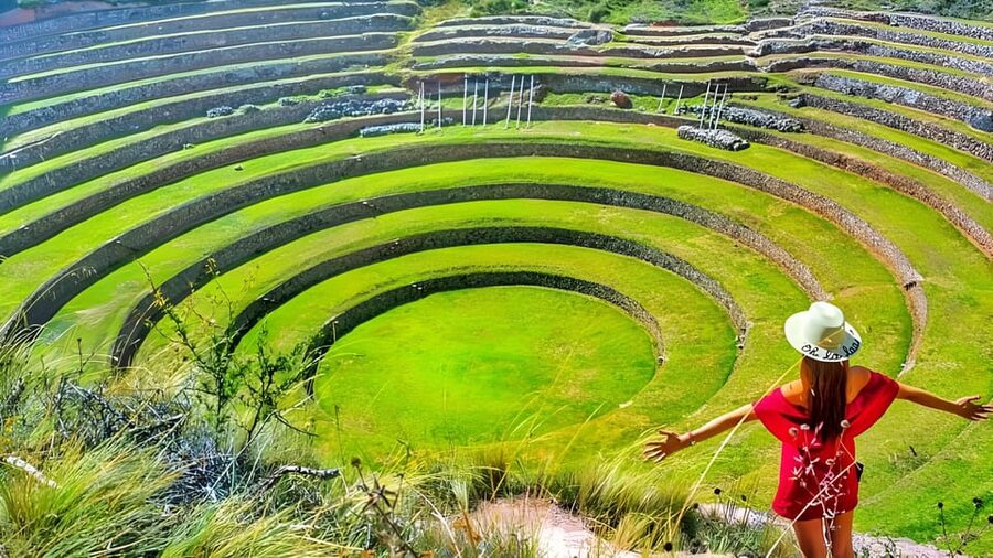 Half day tour: Maras Salt Mines and Moray Terraces - Moray Terraces: circular farming “labs” and different microclimates