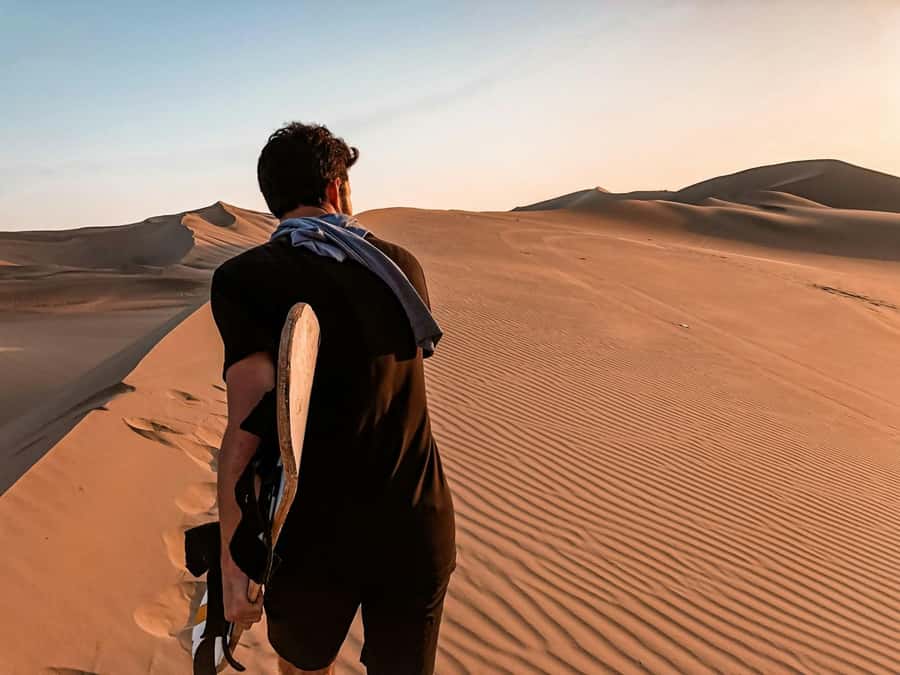 Huacachina: Dune Buggy & Sandboard | Huacachina Oasis | Ica - Sandboarding in Huacachina: Wax, Instructions, and Board Options