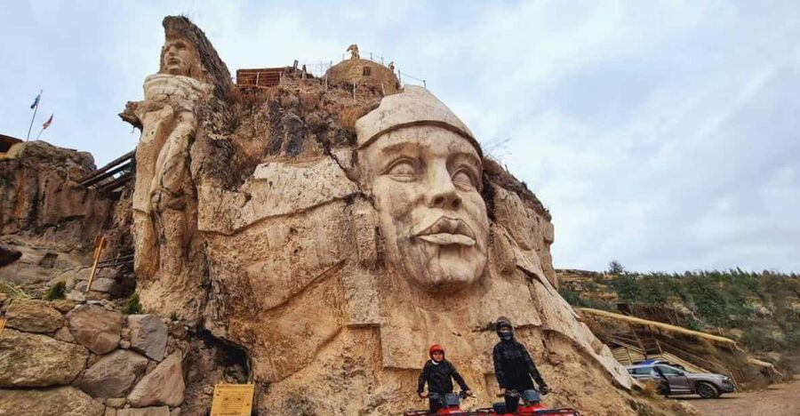New attraction Morada de los dioses in ATVs - Returning by ATV: Don’t Forget Your Sun Hat