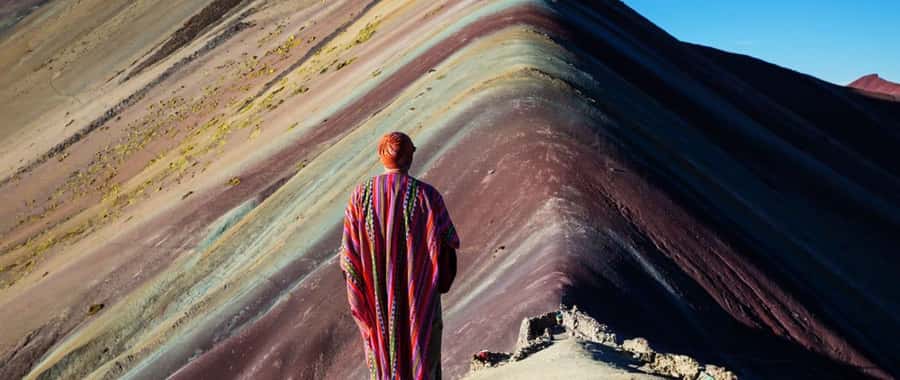 One day tour to Rainbow Mountain and Red Valley (optional) - Entering Rainbow Mountain: where the colors can steal the show
