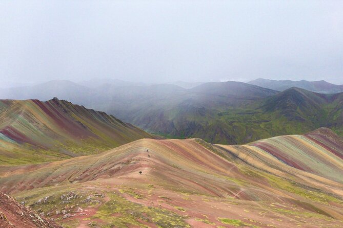 PRIVATE Palccoyo Rainbow Mountain tour - The Upslope Walk: How the 5000m Hike Works in Real Life