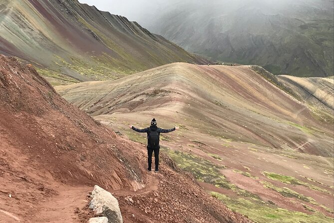 PRIVATE Palccoyo Rainbow Mountain tour - Three Rainbow Peaks and the Ausangate View: The Best Part