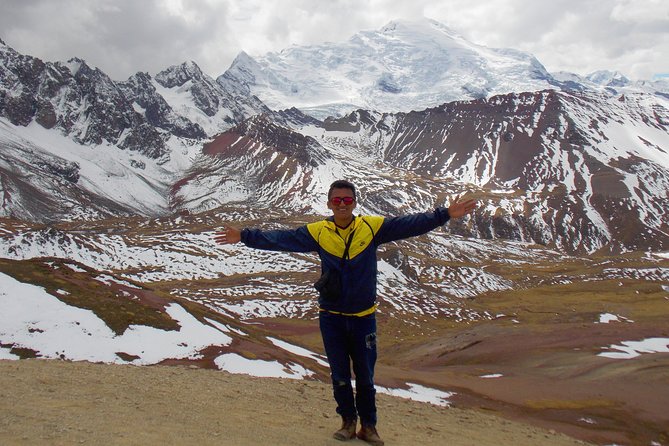 Rainbow Mountain in Cusco Full Day Tour - The Steep Steps to Rainbow Mountain Colors