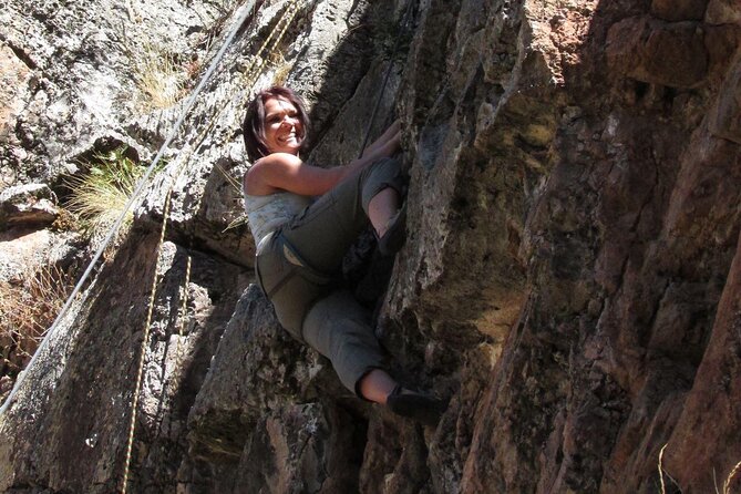 Rock Climbing full day - Included gear: helmet, harness, and climbing shoes