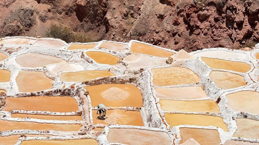 Sacred Valley: Chinchero, Moray, Ollantaytambo & Pisac+Lunch - Maras salt mines: working production, not just scenery