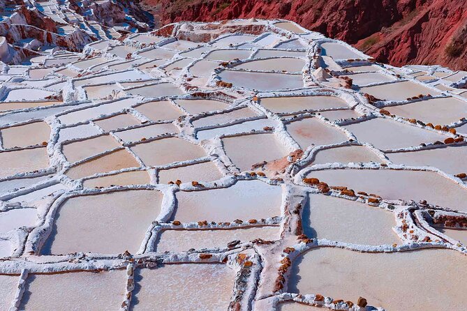 Sacred Valley Full-Day Private Tour from Urubamba & Ollantaytambo - Salinas de Maras salt mines: walking among thousands of pans