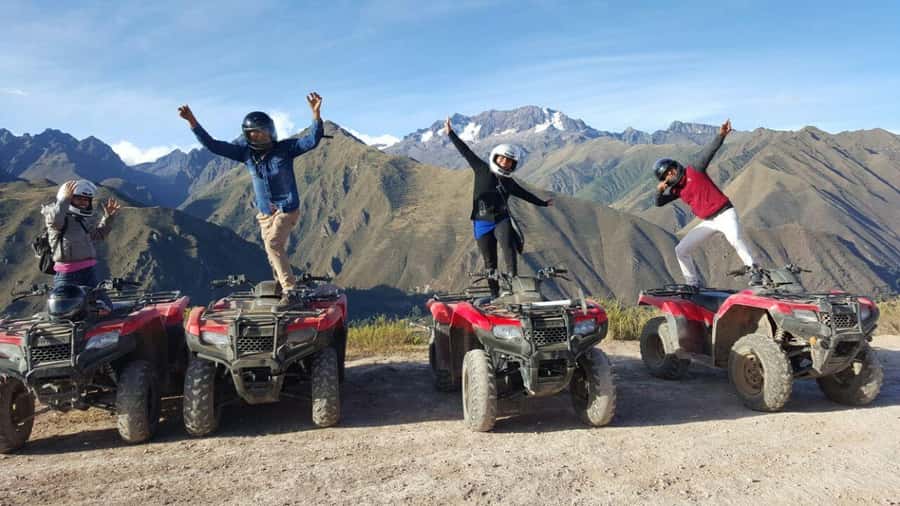 Sacred Valley: Maras & Moray ATV Tour from Cusco - Maras salt mines after the ATV: the pace shifts from action to sightseeing