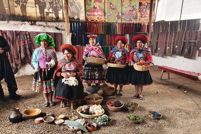 The Textile Workshop Experience in Cusco Region - Feeding llamas and alpacas, plus those Andes photo angles