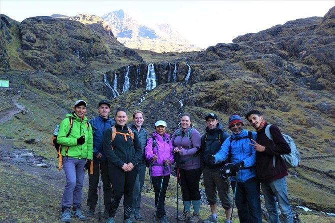 Ultimate Lares Trek & Inca Trail 5 days - Day 1 Lares Hot Springs, Kiswarani village, and that lake campsite